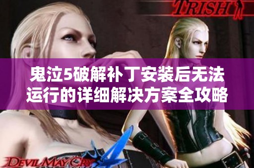 鬼泣5破解補(bǔ)丁安裝后無法運(yùn)行的詳細(xì)解決方案全攻略