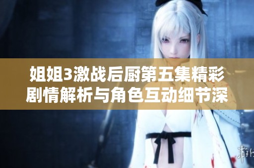姐姐3激戰(zhàn)后廚第五集精彩劇情解析與角色互動細節(jié)深度剖析