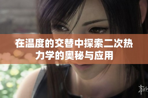 在溫度的交替中探索二次熱力學(xué)的奧秘與應(yīng)用