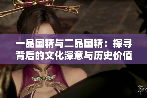 一品國(guó)精與二品國(guó)精：探尋背后的文化深意與歷史價(jià)值