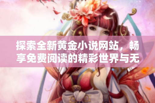 探索全新黃金小說網(wǎng)站，暢享免費閱讀的精彩世界與無限魅力