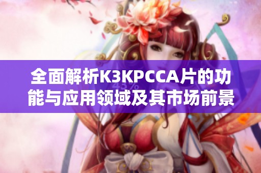 全面解析K3KPCCA片的功能與應(yīng)用領(lǐng)域及其市場前景分析