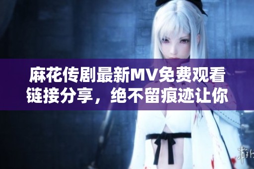 麻花傳劇最新MV免費(fèi)觀看鏈接分享，絕不留痕跡讓你暢享精彩內(nèi)容