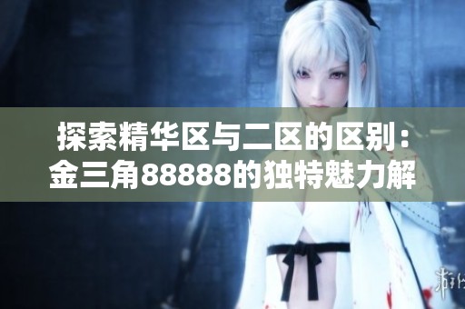 探索精華區(qū)與二區(qū)的區(qū)別：金三角88888的獨(dú)特魅力解析
