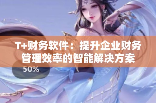 T+財(cái)務(wù)軟件：提升企業(yè)財(cái)務(wù)管理效率的智能解決方案