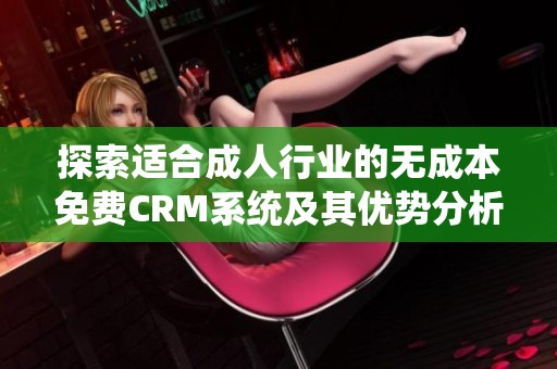 探索適合成人行業(yè)的無成本免費CRM系統(tǒng)及其優(yōu)勢分析