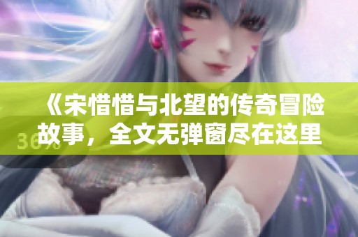 《宋惜惜與北望的傳奇冒險(xiǎn)故事，全文無彈窗盡在這里》