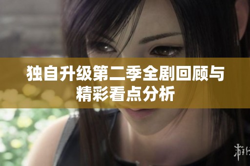 獨(dú)自升級(jí)第二季全劇回顧與精彩看點(diǎn)分析