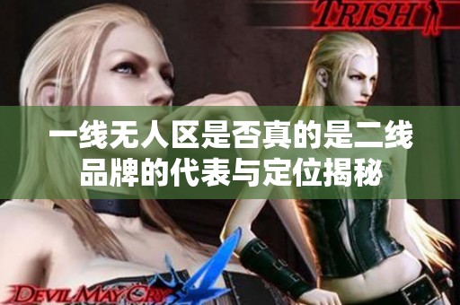 一線無人區(qū)是否真的是二線品牌的代表與定位揭秘