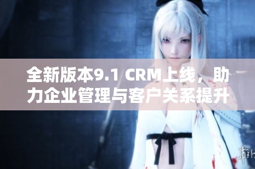 全新版本9.1 CRM上線，助力企業(yè)管理與客戶關(guān)系提升！