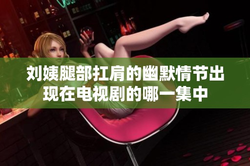 劉姨腿部扛肩的幽默情節(jié)出現(xiàn)在電視劇的哪一集中