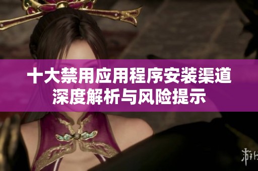 十大禁用應(yīng)用程序安裝渠道深度解析與風(fēng)險(xiǎn)提示 十大禁用應(yīng)用程序安裝渠道深度解析與風(fēng)險(xiǎn)提示