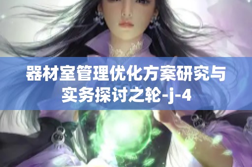 器材室管理優(yōu)化方案研究與實務(wù)探討之輪-j-4