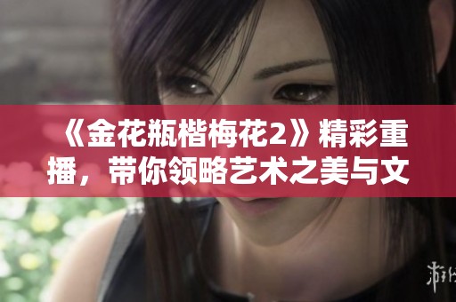 《金花瓶楷梅花2》精彩重播，帶你領(lǐng)略藝術(shù)之美與文化魅力