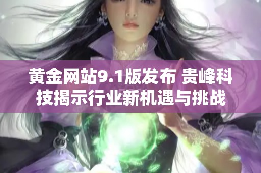 黃金網(wǎng)站9.1版發(fā)布 貴峰科技揭示行業(yè)新機(jī)遇與挑戰(zhàn)